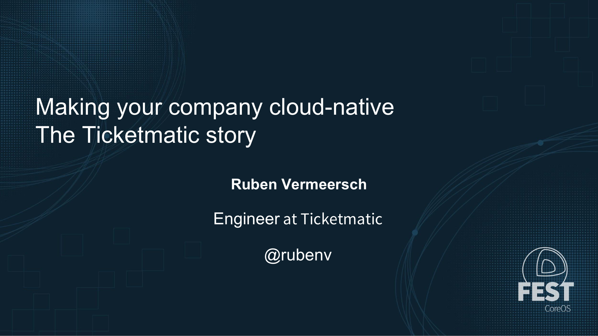 Making your company cloud‑native: the Ticketmatic story